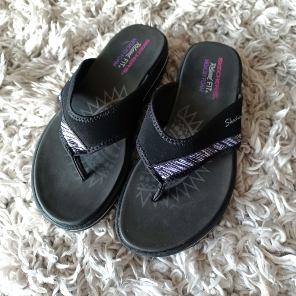 Skechers Relaxed Fit/Memory Foam Sandals